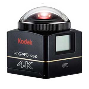 コダック ビデオカメラ PIXPRO SP360 4K