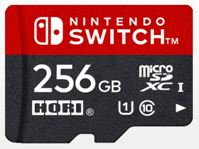 HORI ゲーム周辺機器 microSDカード for Nintendo Switch NSW-086 [256GB]