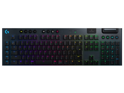 ロジクール キーボード G913 LIGHTSPEED Wireless Mechanical Gaming Keyboard-Tactile G913-TC [カーボンブラック]