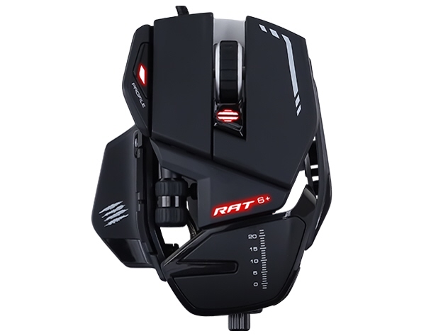 Mad Catz マウス R.A.T.6+ Optical Gaming Mouse MR04DCINBL000-0J