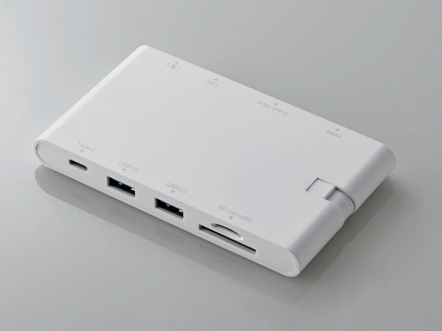 エレコム USBハブ DST-C05WH [ホワイト]