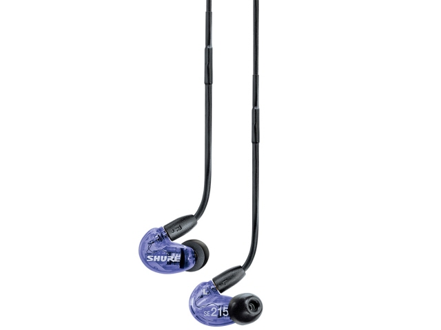 SHURE イヤホン・ヘッドホン SE215 Special Edition SE215SPE-PL-A [パープル]