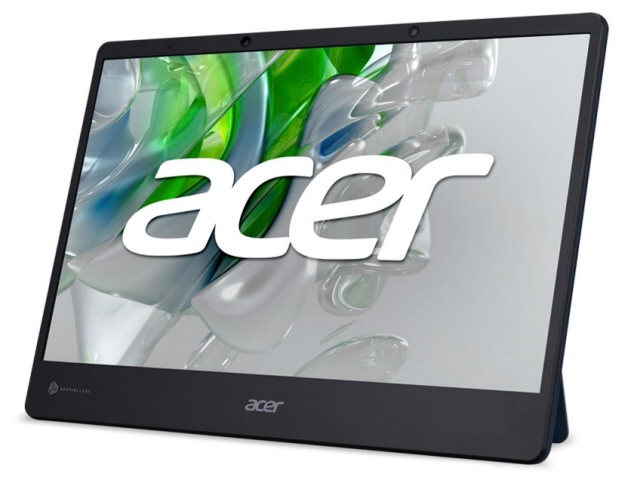 Acer PCモニター・液晶ディスプレイ SpatialLabs View ASV15-1B [15.6インチ スティームブルー]