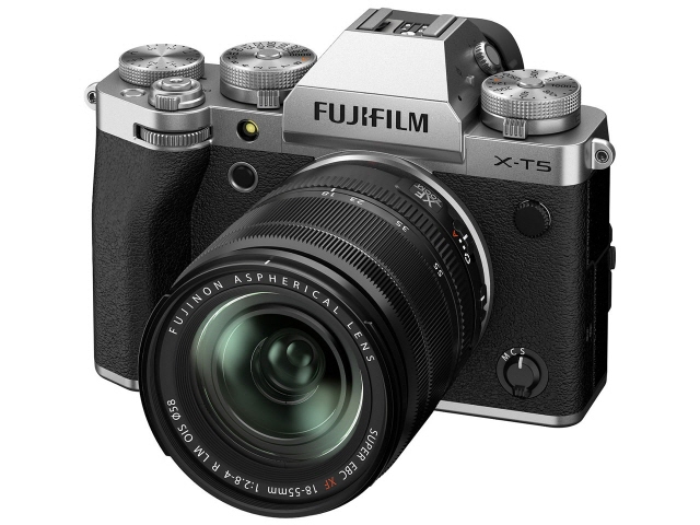 富士フイルム デジタル一眼カメラ FUJIFILM X-T5 XF18-55mmレンズキット [シルバー]