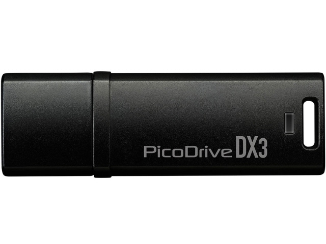 グリーンハウス USBメモリー PicoDrive DX3 GH-UF3DX256G-BK [256GB]