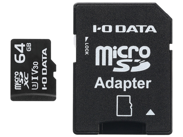 IODATA SDメモリーカード MSDU13-64G [64GB]