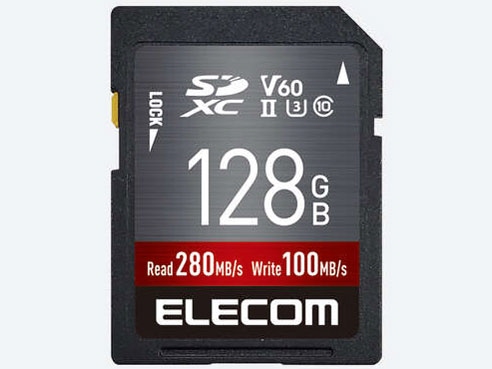 エレコム SDメモリーカード MF-FS128GU23V6R [128GB]